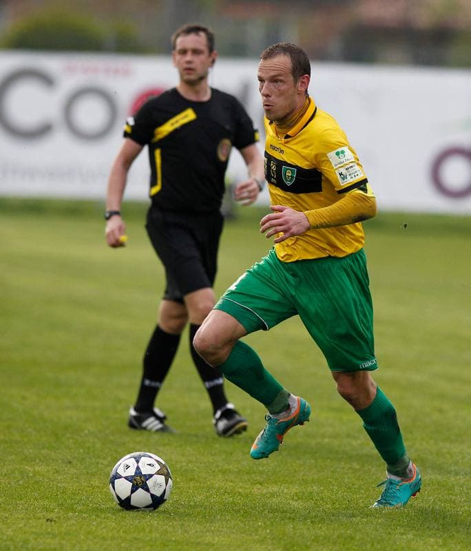 Football. I Liga. Dolcan Zabki - GKS Katowice. 23.04.2014