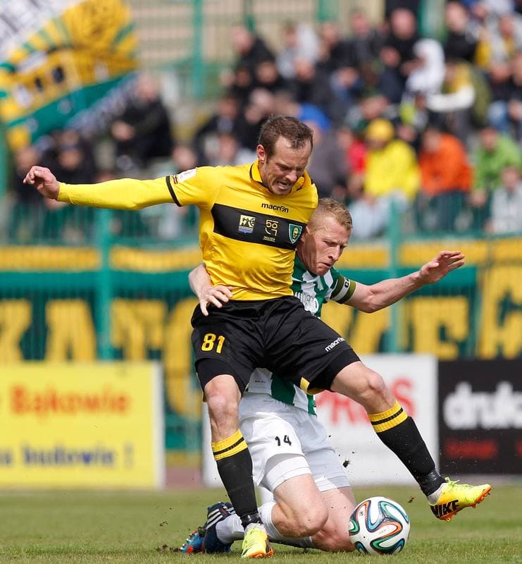 Football. I Liga. Olimpia Grudziadz - GKS Katowice. 17.05.2014