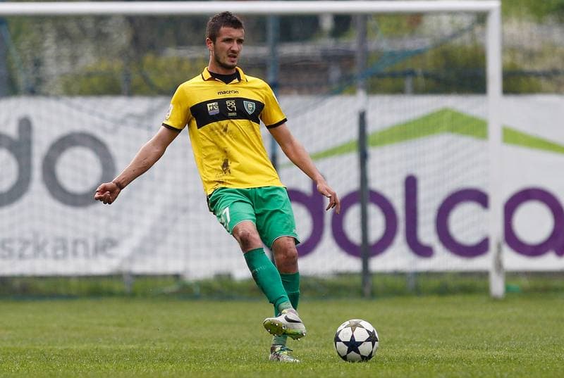 Football. I Liga. Dolcan Zabki - GKS Katowice. 23.04.2014