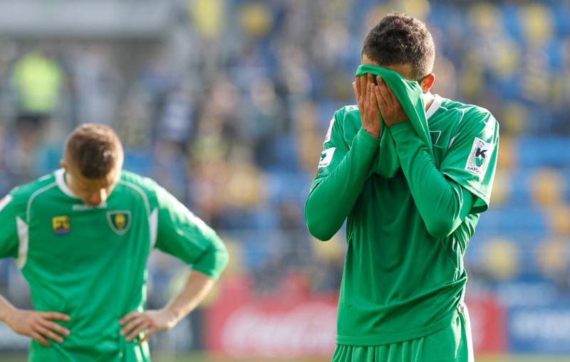 Football. IV Liga. GKS II Katowice - Iskra Pszczyna. 18.04.2014