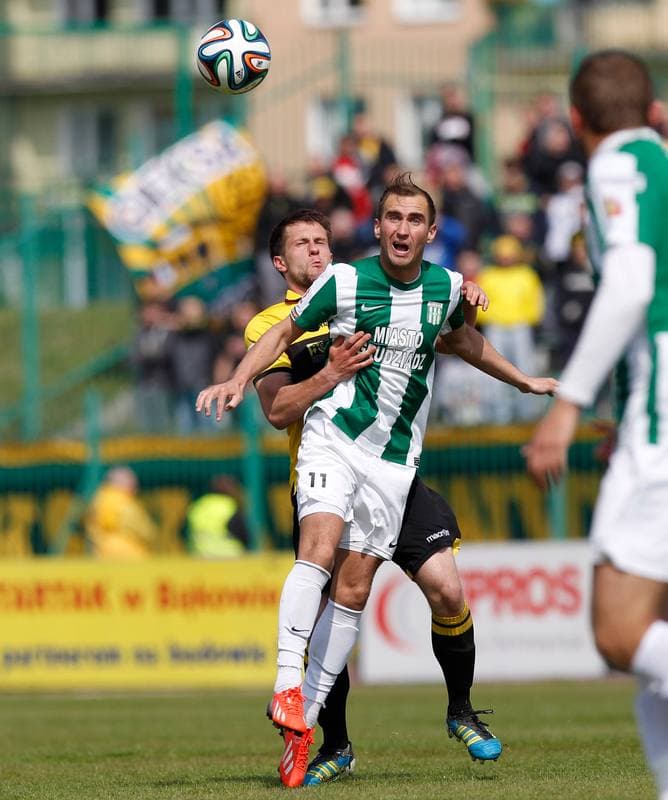 Football. I Liga. Olimpia Grudziadz - GKS Katowice. 17.05.2014