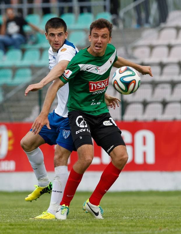 Football. I Liga. GKS Tychy - Flota Swinoujscie. 18.05.2014