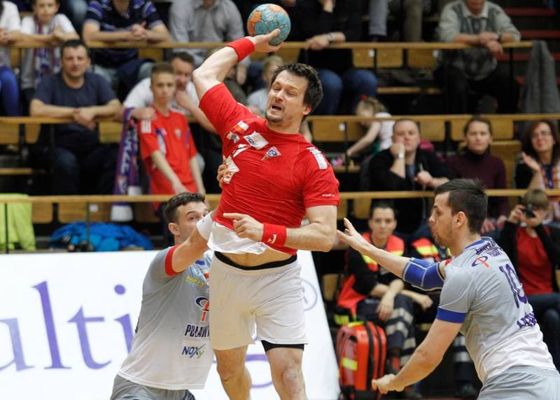 Handball. PGNiG Superliga. Gornik Zabrze - Azoty Pulawy. 18.05.2014