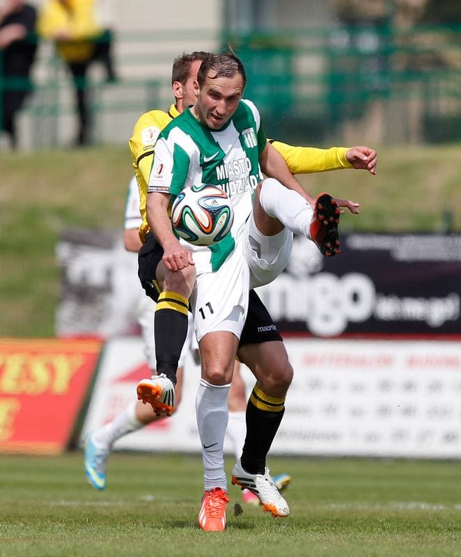 Football. I Liga. Olimpia Grudziadz - GKS Katowice. 17.05.2014