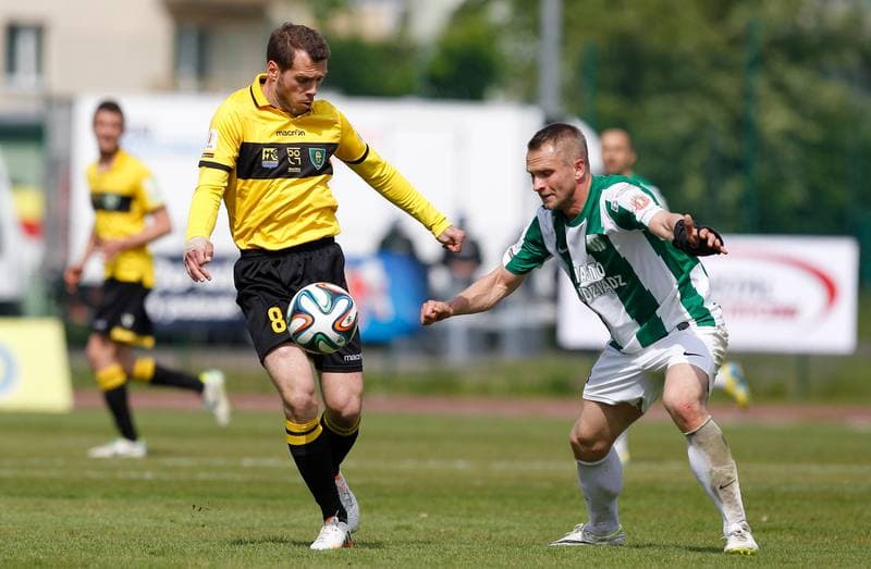 Football. I Liga. Olimpia Grudziadz - GKS Katowice. 17.05.2014