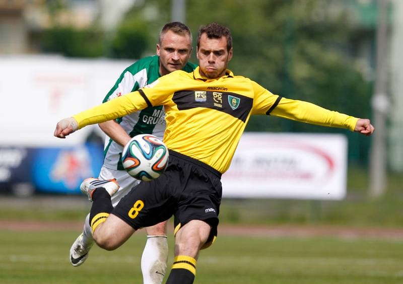 Football. I Liga. Olimpia Grudziadz - GKS Katowice. 17.05.2014