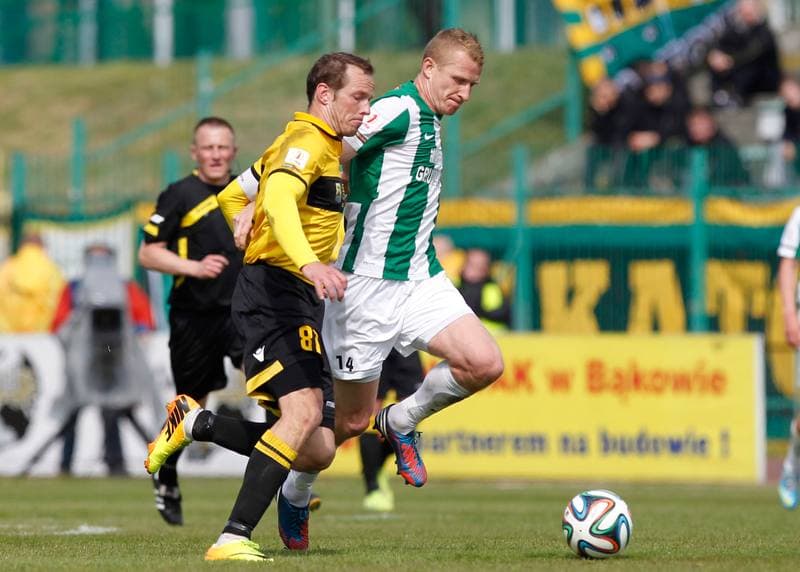 Football. I Liga. Olimpia Grudziadz - GKS Katowice. 17.05.2014