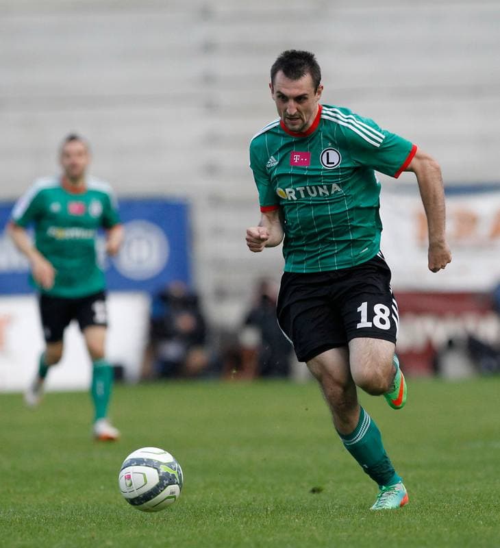 Football. T-Mobile Ekstraklasa. Gornik Zabrze - Legia Warsaw. 18.05.2014
