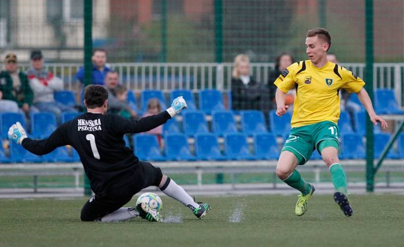 Football. IV Liga. GKS II Katowice - Iskra Pszczyna. 18.04.2014