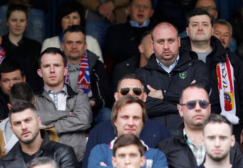 Football. T-Mobile Ekstraklasa. Gornik Zabrze - Legia Warsaw. 18.05.2014