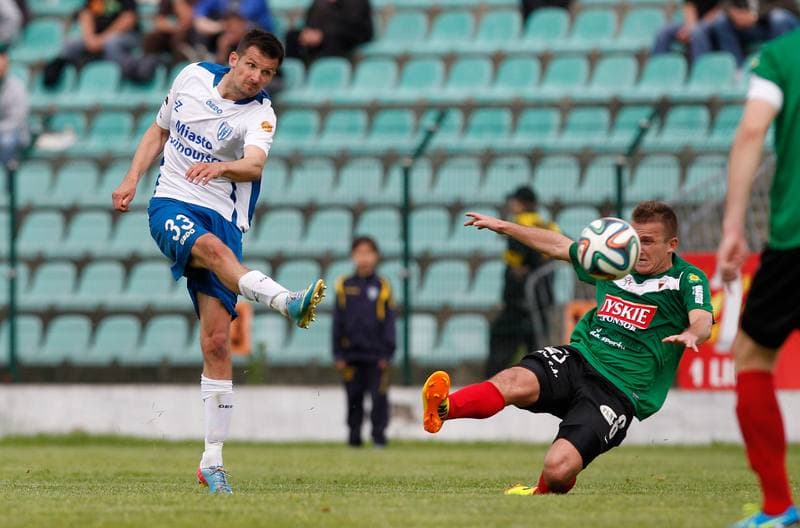 Football. I Liga. GKS Tychy - Flota Swinoujscie. 18.05.2014
