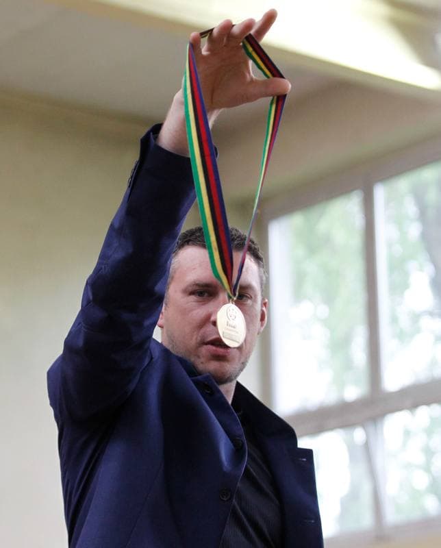 Volleyball. Promotion of World Championship. Meeting with Marcin Prus. 12.05.2014