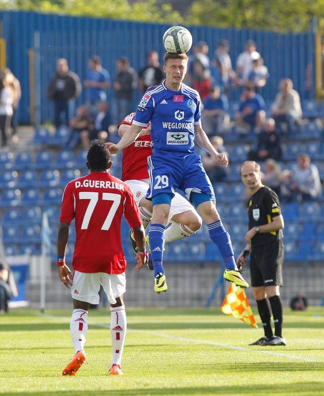Football. T-Mobile Ekstraklasa. Ruch Chorzow - Wisla Krakow. 19.05.2014