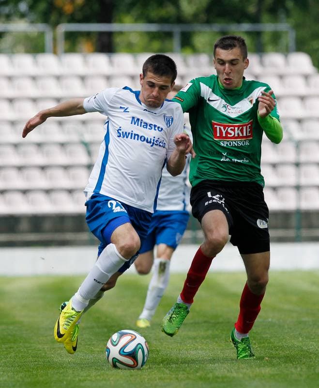 Football. I Liga. GKS Tychy - Flota Swinoujscie. 18.05.2014
