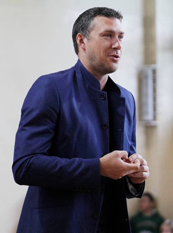 Volleyball. Promotion of World Championship. Meeting with Marcin Prus. 12.05.2014