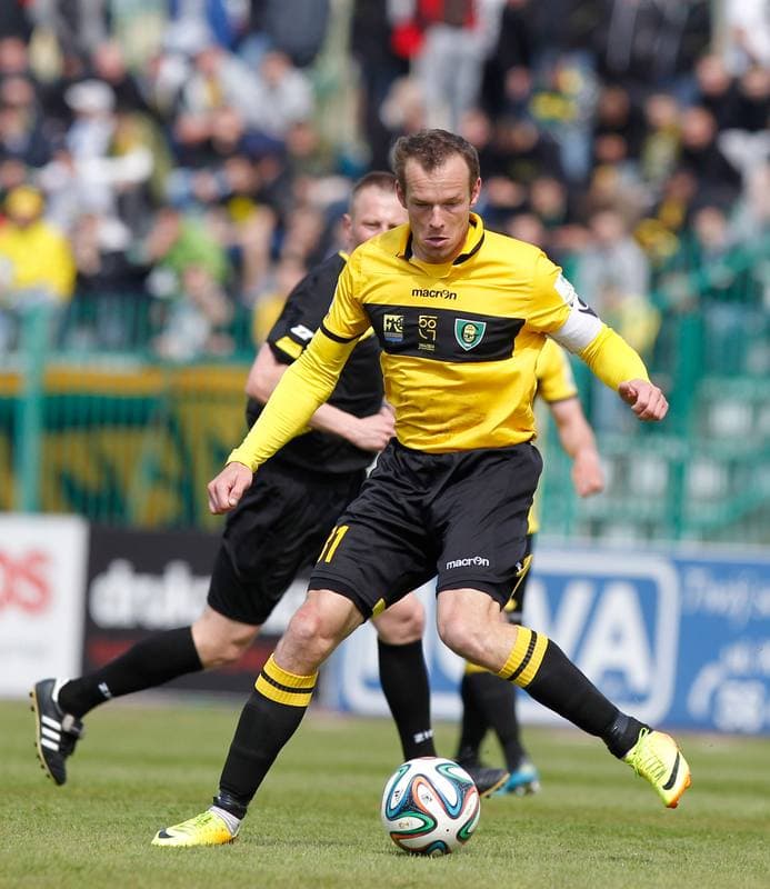 Football. I Liga. Olimpia Grudziadz - GKS Katowice. 17.05.2014