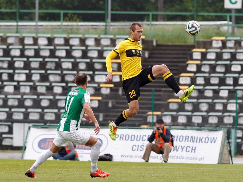Football. I Liga. Olimpia Grudziadz - GKS Katowice. 17.05.2014