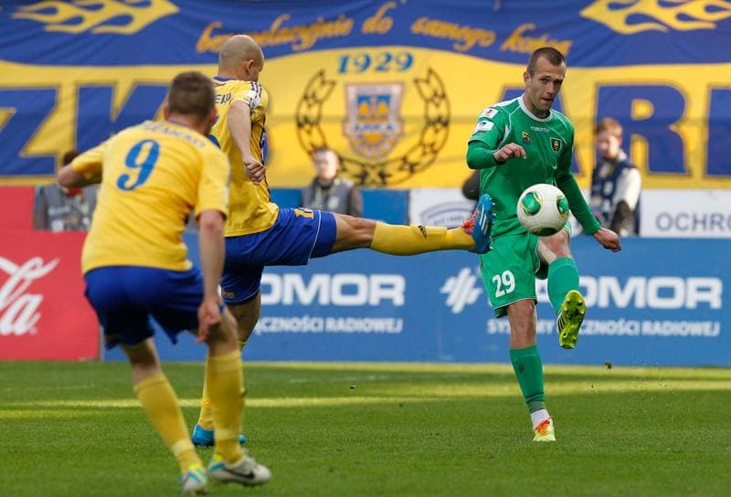 Football. IV Liga. GKS II Katowice - Iskra Pszczyna. 18.04.2014