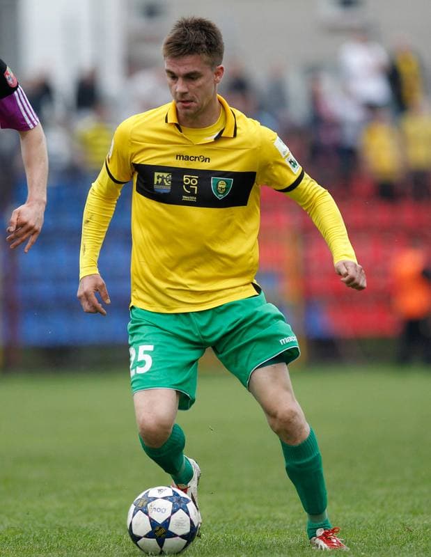 Football. I Liga. Dolcan Zabki - GKS Katowice. 23.04.2014