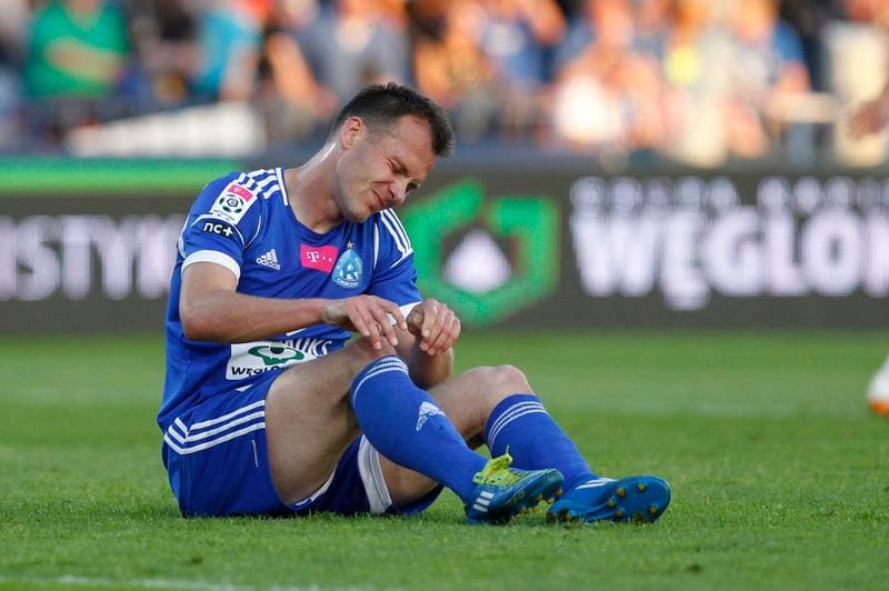 Football. T-Mobile Ekstraklasa. Ruch Chorzow - Wisla Krakow. 19.05.2014