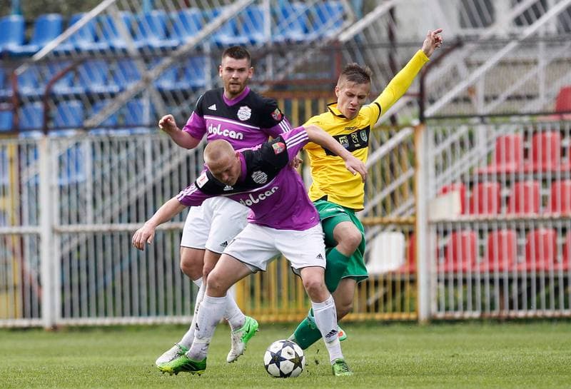 Football. I Liga. Dolcan Zabki - GKS Katowice. 23.04.2014
