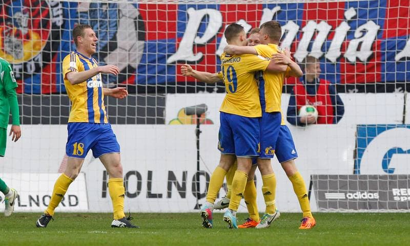 Football. IV Liga. GKS II Katowice - Iskra Pszczyna. 18.04.2014