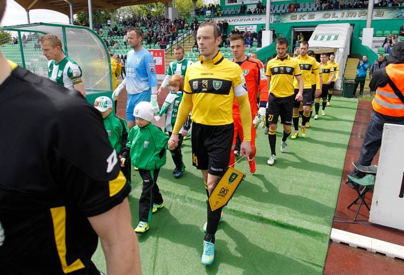 Football. I Liga. Olimpia Grudziadz - GKS Katowice. 17.05.2014