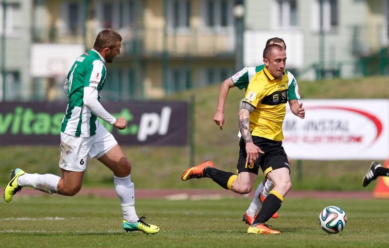 Football. I Liga. Olimpia Grudziadz - GKS Katowice. 17.05.2014