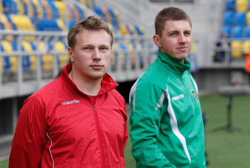Football. IV Liga. GKS II Katowice - Iskra Pszczyna. 18.04.2014