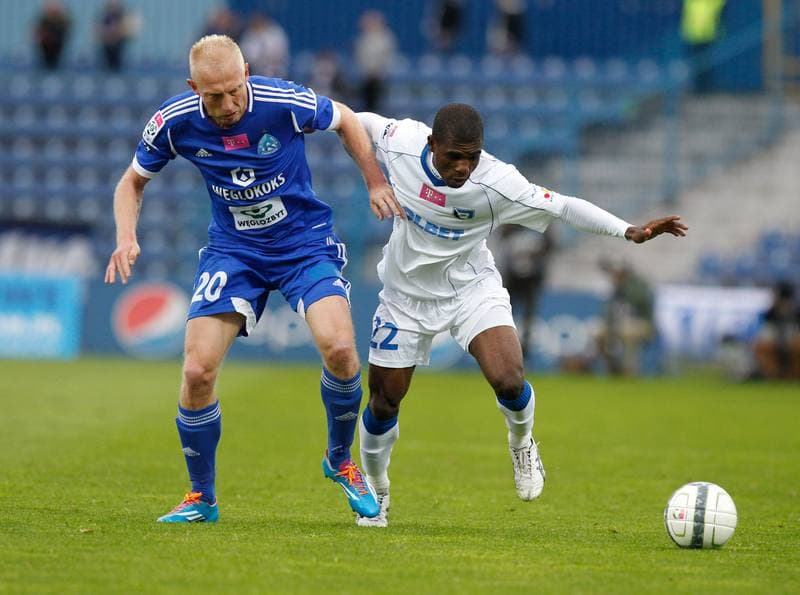 Football. T-Mobile Ekstraklasa. Ruch Chorzow - Zawisza Bydgoszcz. 11.05.2014