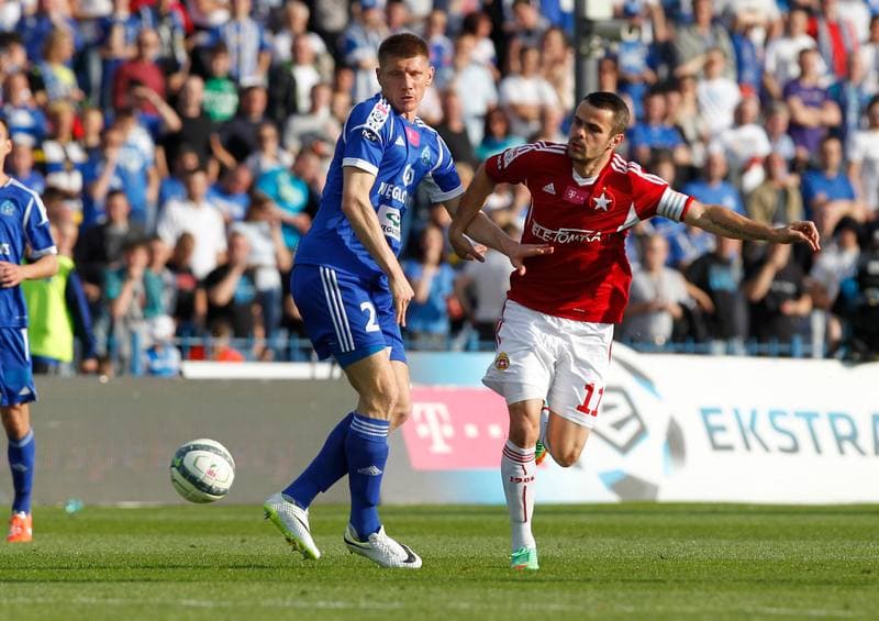 Football. T-Mobile Ekstraklasa. Ruch Chorzow - Wisla Krakow. 19.05.2014
