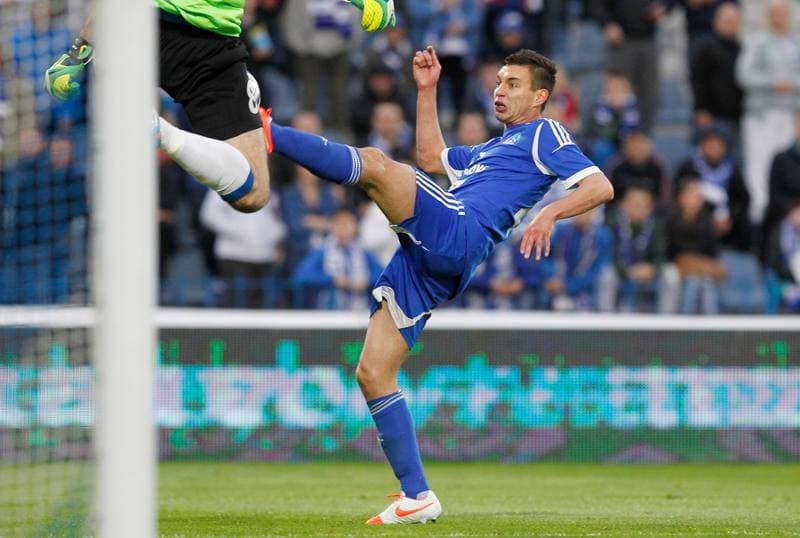 Football. T-Mobile Ekstraklasa. Ruch Chorzow - Zawisza Bydgoszcz. 11.05.2014