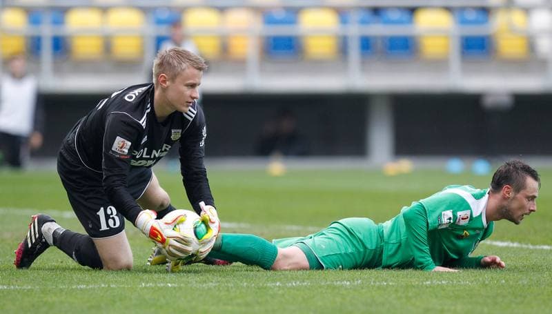 Football. IV Liga. GKS II Katowice - Iskra Pszczyna. 18.04.2014