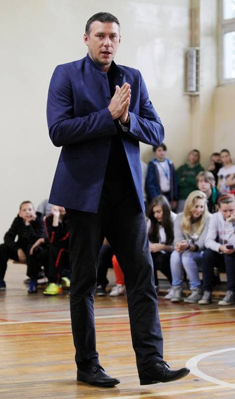 Volleyball. Promotion of World Championship. Meeting with Marcin Prus. 12.05.2014