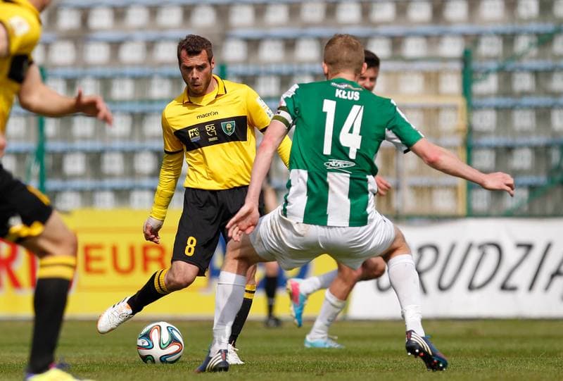 Football. I Liga. Olimpia Grudziadz - GKS Katowice. 17.05.2014