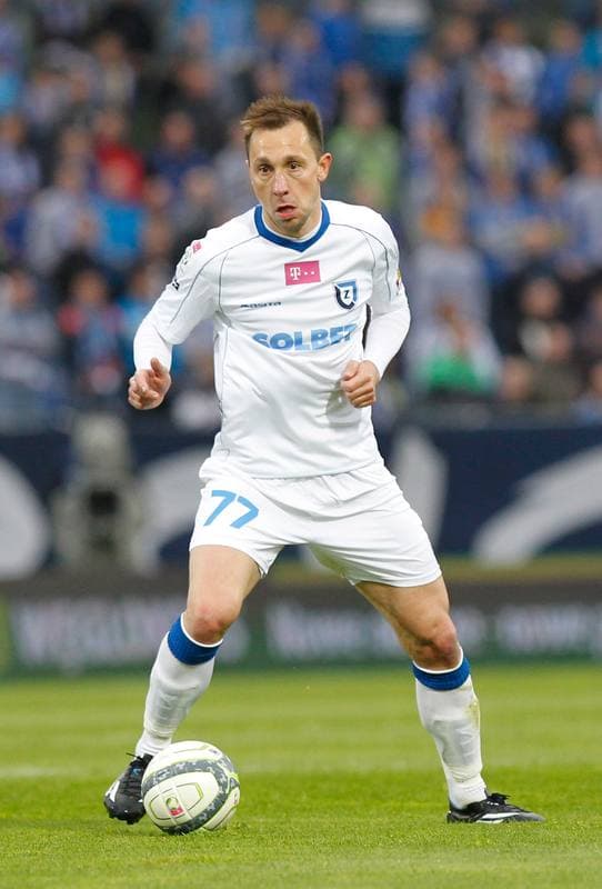 Football. T-Mobile Ekstraklasa. Ruch Chorzow - Zawisza Bydgoszcz. 11.05.2014