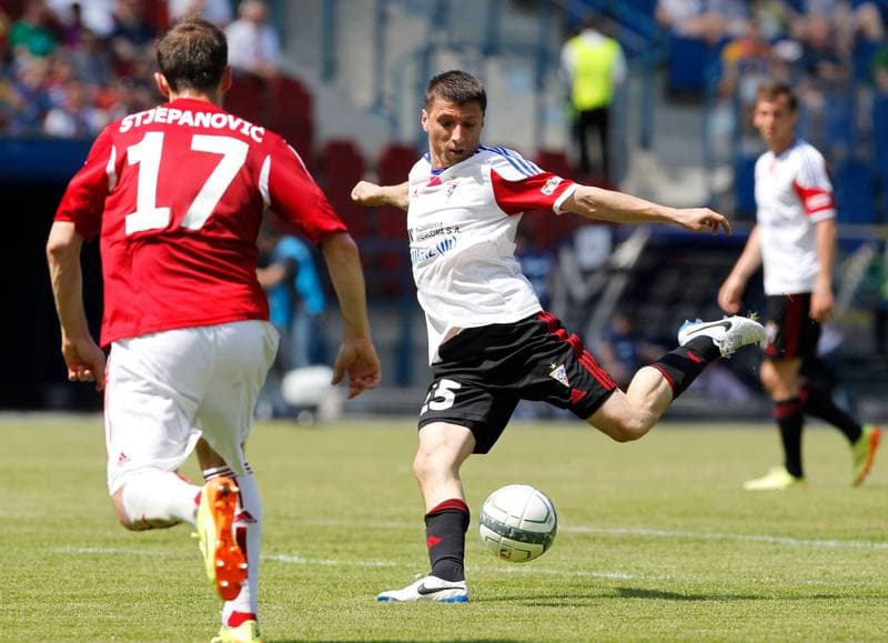 Football. T-Mobile Ekstraklasa. Wisla Krakow - Gornik Zabrze. 24.05.2014