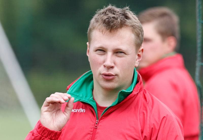 Football. GKS Katowice. Training. 26.06.2014