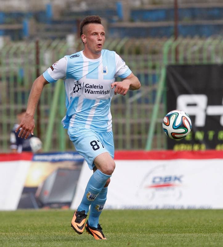 Football. I Liga. Stomil Olsztyn - GKS Katowice. 25.05.2014