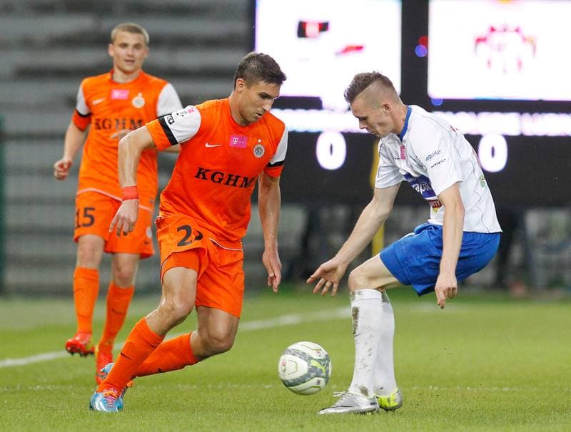 Football. T-Mobile Ekstraklasa. Podbeskidzie Bielsko Biala - Zaglebie Lubin. 27.05.2014
