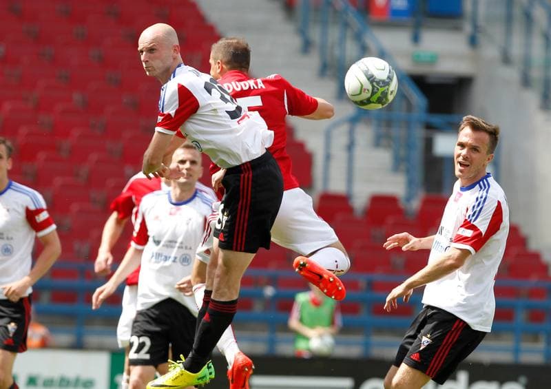 Football. T-Mobile Ekstraklasa. Wisla Krakow - Gornik Zabrze. 24.05.2014