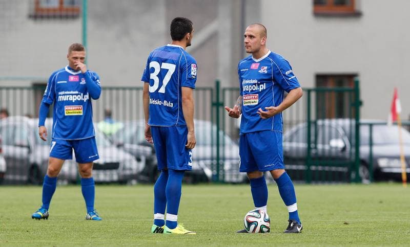 Football. Friendly Match. FC Banik Ostrava - Podbeskidzie Bielsko Biala. 02.07.2014