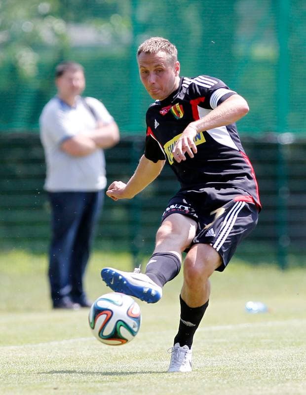 Football. Friendly Match. Korona Kielce - Rakow Czestochowa. 28.06.2014