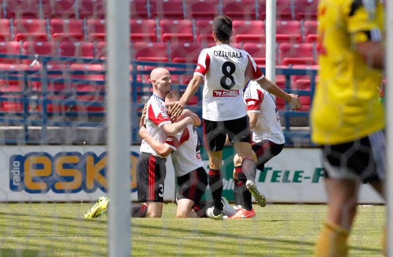 Football. T-Mobile Ekstraklasa. Wisla Krakow - Gornik Zabrze. 24.05.2014