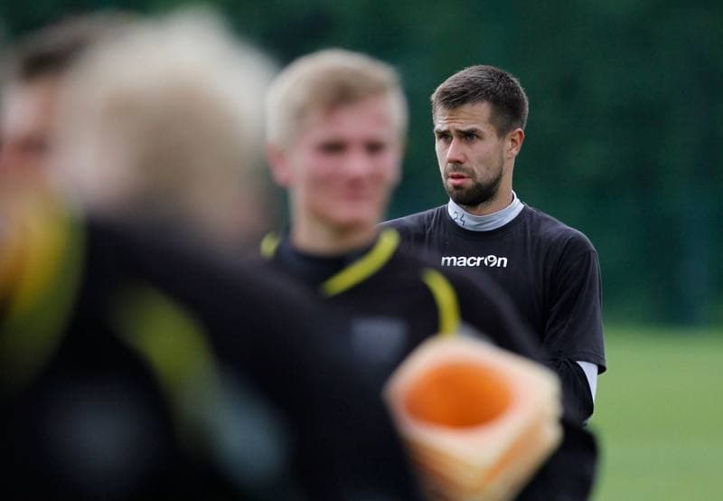 Football. GKS Katowice. Training. 26.06.2014