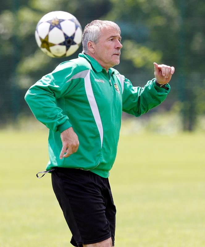 Football. GKS Katowice. Training. 26.06.2014