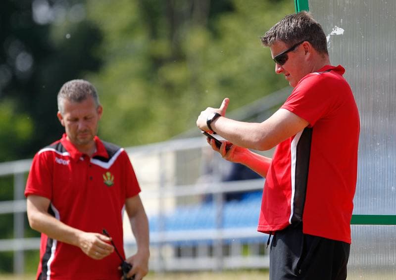 Football. Friendly Match. Korona Kielce - BKS Stal Bielsko Biala. 28.06.2014