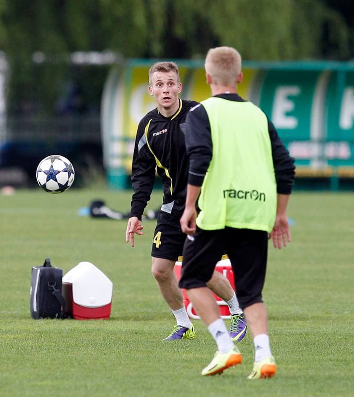 Football. GKS Katowice. Training. 26.06.2014