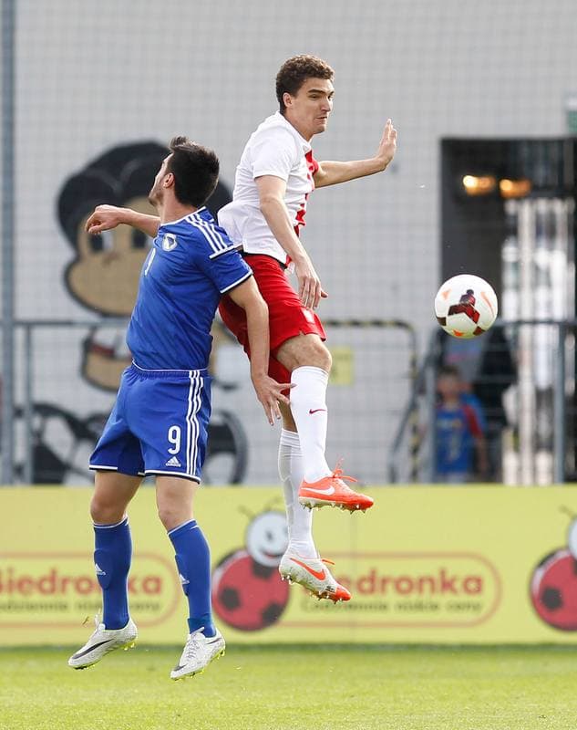Football. International Friendly. Poland U-21 - Bosnia and Herzegovina U-21. 04.06.2014