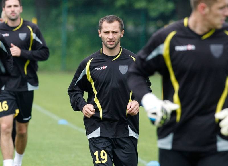 Football. GKS Katowice. Training. 26.06.2014